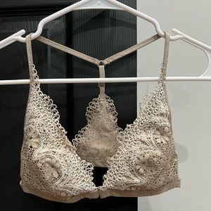 Victoria secret bralette, size small, tan